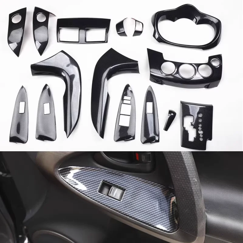 Black Carbon Fiber Interior Trim Modified Central Gear For 09-13 Toyota RAV4 Right-Hand Drive
Black Carbon Fiber Interior Trim Modified Central Gear For 09-13 Toyota RAV4 Right-Hand Drive