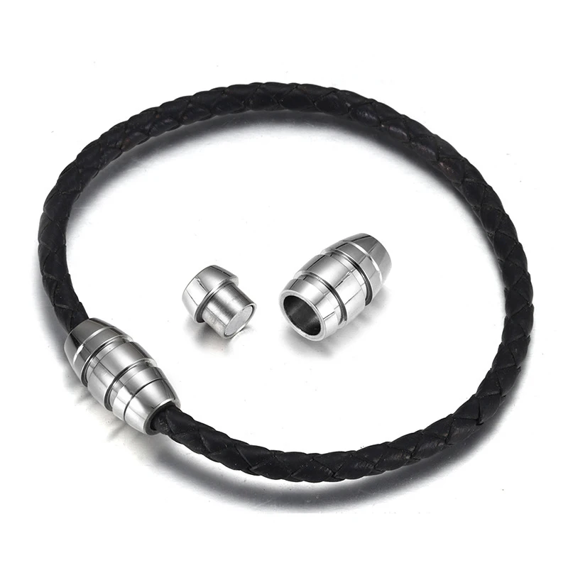 20PCs/Lot Stainless Steel Magnetic Clasp 5mm Hole Mirror Polished Leather Cord Magnet Clasp Bracelet DIY Supplies Jewelry Making 
20PCs/Lot Stainless Steel Magnetic Clasp 5mm Hole Mirror Polished Leather Cord Magnet Clasp Bracelet DIY Supplies Jewelry Making