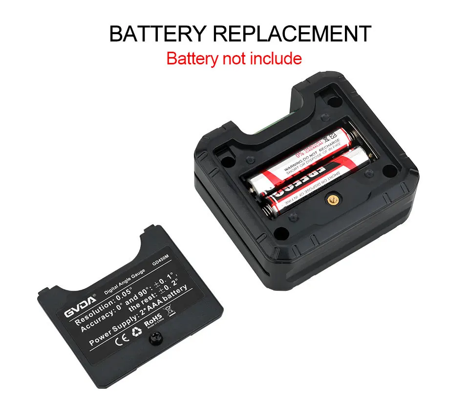 Gvda זווית דיגיטלית מד מגנטי protractor inclometer רמת זווית זווית finder עם תאורה אחורית lcd Gvda זווית דיגיטלית מד מגנטי protractor inclometer רמת זווית זווית finder עם תאורה אחורית lcd