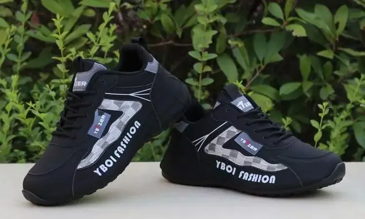 Men's Casual Running Shoes Soft Bottom Leather Surface Waterproof Autumn Winter New Style Dad Sports Sneakers Rubber Sole Men's Casual Running Shoes Soft Bottom Leather Surface Waterproof Autumn Winter New Style Dad Sports Sneakers Rubber Sole