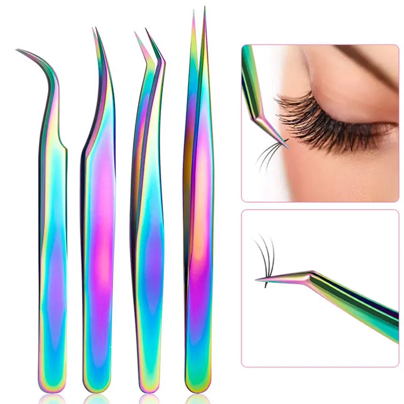 1 Pcs Stainless Steel Eyelashes Tweezers Professional For Lashes Extension Eyebrow Tweezers Curved Straight Nipper Makeup Tools
1 Pcs Stainless Steel Eyelashes Tweezers Professional For Lashes Extension Eyebrow Tweezers Curved Straight Nipper Makeup Tools
