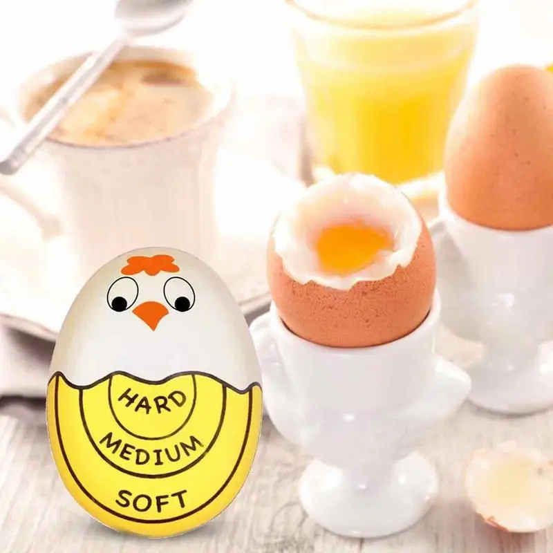 

Egg Boiled Gadgets Cartoon Boiling Egg Timer With Color Changes No Breaking Kitchen Tools Egg Timer For Boiling Eggs, Dormitory