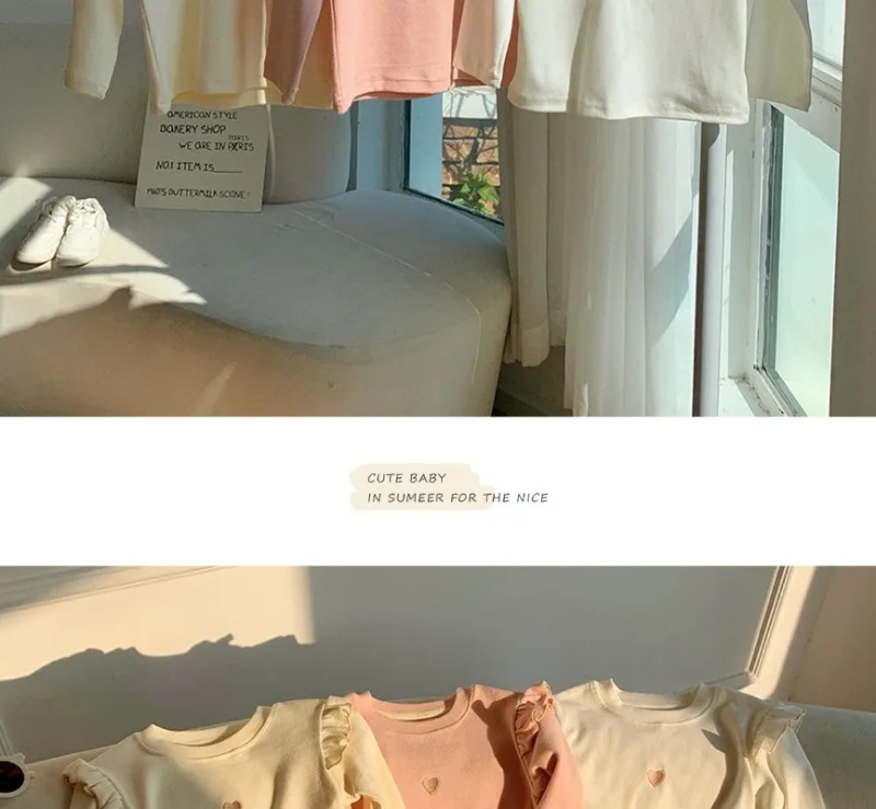 1-8Y طفل الفتيات طويلة الأكمام تي شيرت 2025 الخريف جديد طفل رقيقة المخملية أفخم قاعدة قميص الأطفال الحب المطرزة قميص بلايز 1-8Y طفل الفتيات طويلة الأكمام تي شيرت 2025 الخريف جديد طفل رقيقة المخملية أفخم قاعدة قميص الأطفال الحب المطرزة قميص بلايز