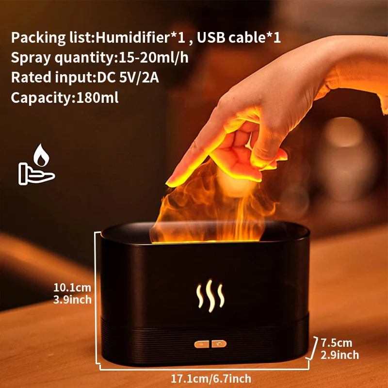Humidifier Flame Aroma Diffuser Humidifier Ultrasonic Cool Mist Maker Fogger LED Essential Oil Jellyfish Difusor Fragrance Home
Humidifier Flame Aroma Diffuser Humidifier Ultrasonic Cool Mist Maker Fogger LED Essential Oil Jellyfish Difusor Fragrance Home