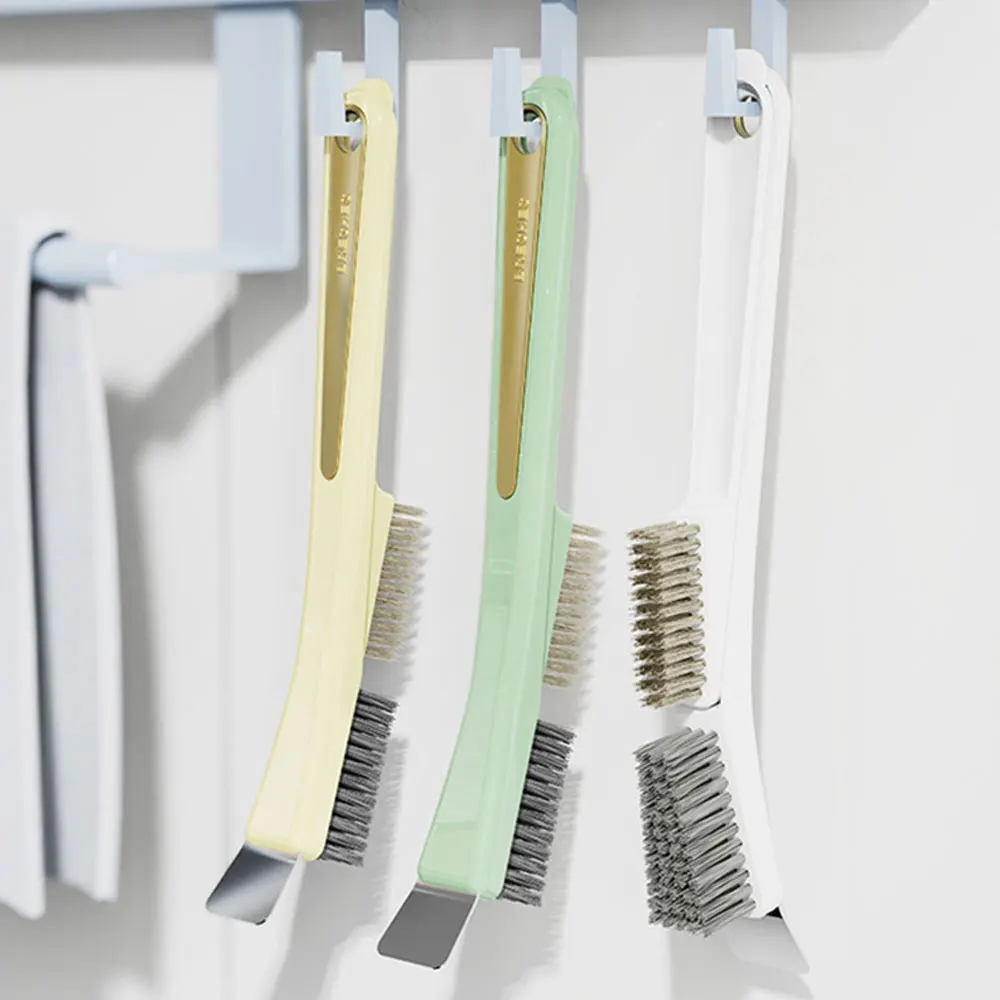 3 In 1 Cleaning Brush Hard Bristle Crevice Thin Brush Multifunction Rust Removal Scraper Long Handle Nylon Brushes Cleaning Tool
3 In 1 Cleaning Brush Hard Bristle Crevice Thin Brush Multifunction Rust Removal Scraper Long Handle Nylon Brushes Cleaning Tool