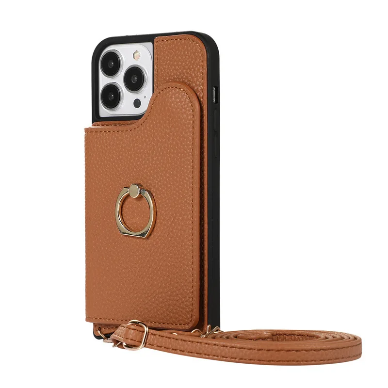 Suitable for iphone14promax leather phone case 13pro ring flap multi-function card 12 diagonal lanyard 11 drop protection cover
Suitable for iphone14promax leather phone case 13pro ring flap multi-function card 12 diagonal lanyard 11 drop protection cover
