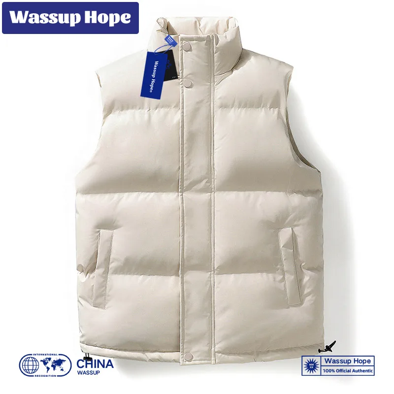 Wassup Hope Cotton Men's Winter Plush Thickened Coat Women's Sleeveless Vest China Fashion Brand
Wassup Hope Cotton Men's Winter Plush Thickened Coat Women's Sleeveless Vest China Fashion Brand