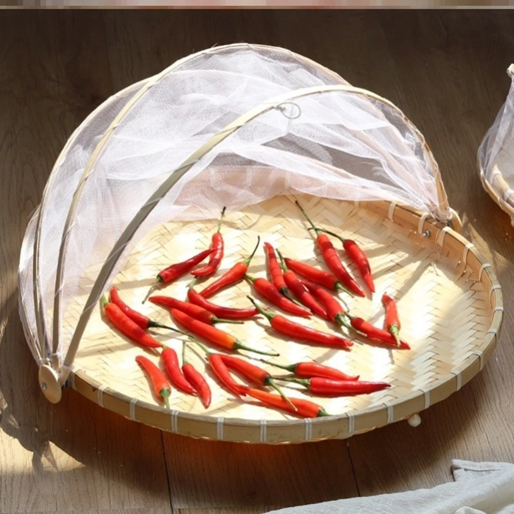 Kitchen Accessories Bamboo Basket And Vegetable Anti-mosquito Bamboo Basket Holders Kitchen Storage Woven Basket High-quality
Kitchen Accessories Bamboo Basket And Vegetable Anti-mosquito Bamboo Basket Holders Kitchen Storage Woven Basket High-quality