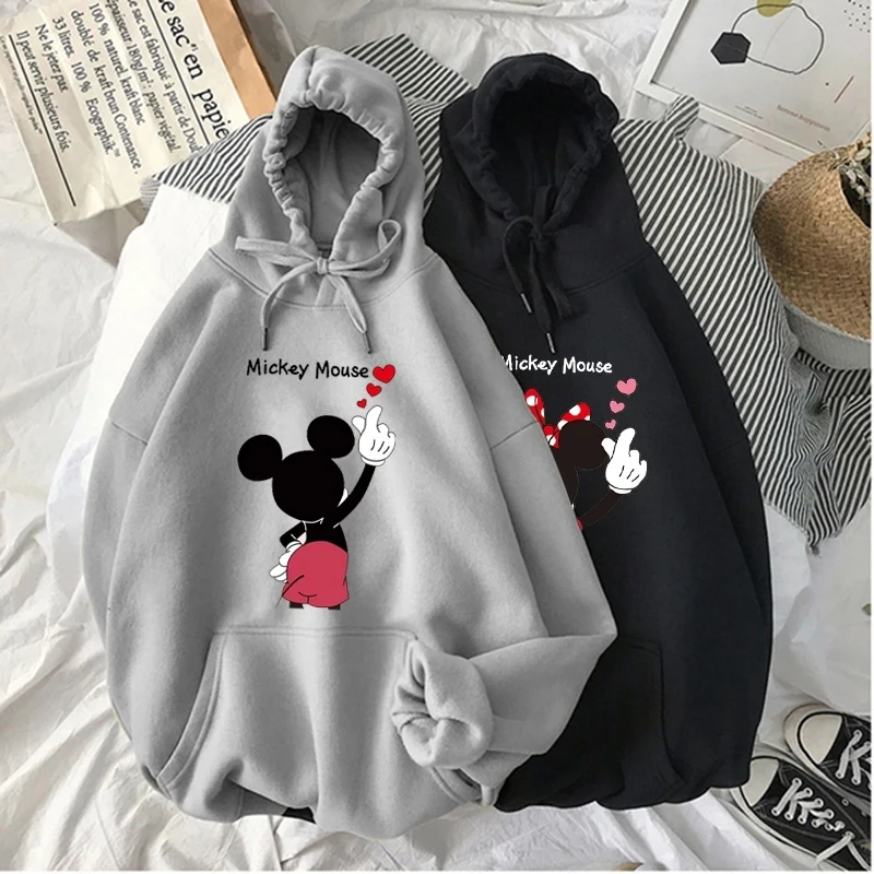Disney cartoon Couple Mickey Hoodie Sweatshirt Casual oversized Women Hoodie Ulzzang hip hop Streetwear Harajuku Sweatshirt
Disney cartoon Couple Mickey Hoodie Sweatshirt Casual oversized Women Hoodie Ulzzang hip hop Streetwear Harajuku Sweatshirt