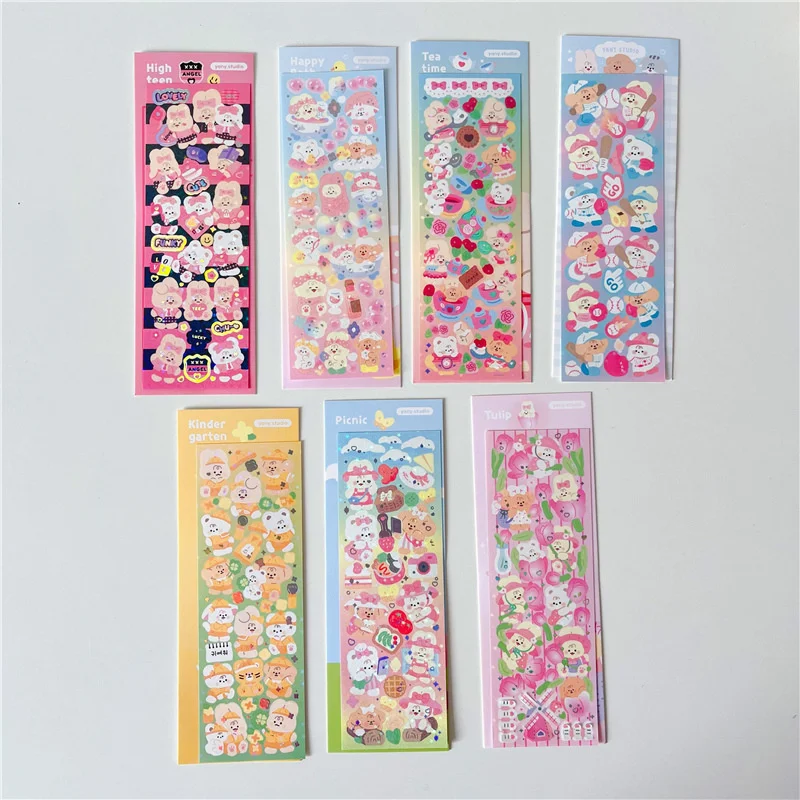 1Pc Ins Cute Cartoon Animal Stickers Girl Stationery Photo Kawaii Decorative Sticker Children Diy Collage Scrapbooking Tools
1Pc Ins Cute Cartoon Animal Stickers Girl Stationery Photo Kawaii Decorative Sticker Children Diy Collage Scrapbooking Tools