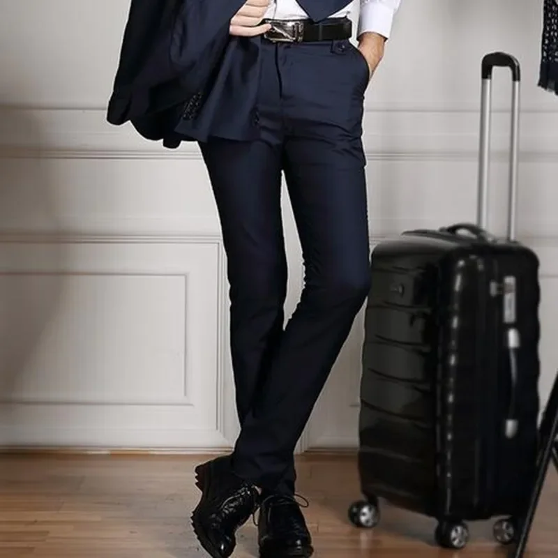 Men's Slim Fit Flat Front Formal Wedding Business Straight Male Trousers Light Grey Thin Office Dress Suit Blazers Pants
Men's Slim Fit Flat Front Formal Wedding Business Straight Male Trousers Light Grey Thin Office Dress Suit Blazers Pants