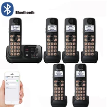 Digital Cordless Phone with Bluethooth Answer Machine Handfree Voice Mail Backlit LCD Wireless Telephone for Office Home Black
Digital Cordless Phone with Bluethooth Answer Machine Handfree Voice Mail Backlit LCD Wireless Telephone for Office Home Black
