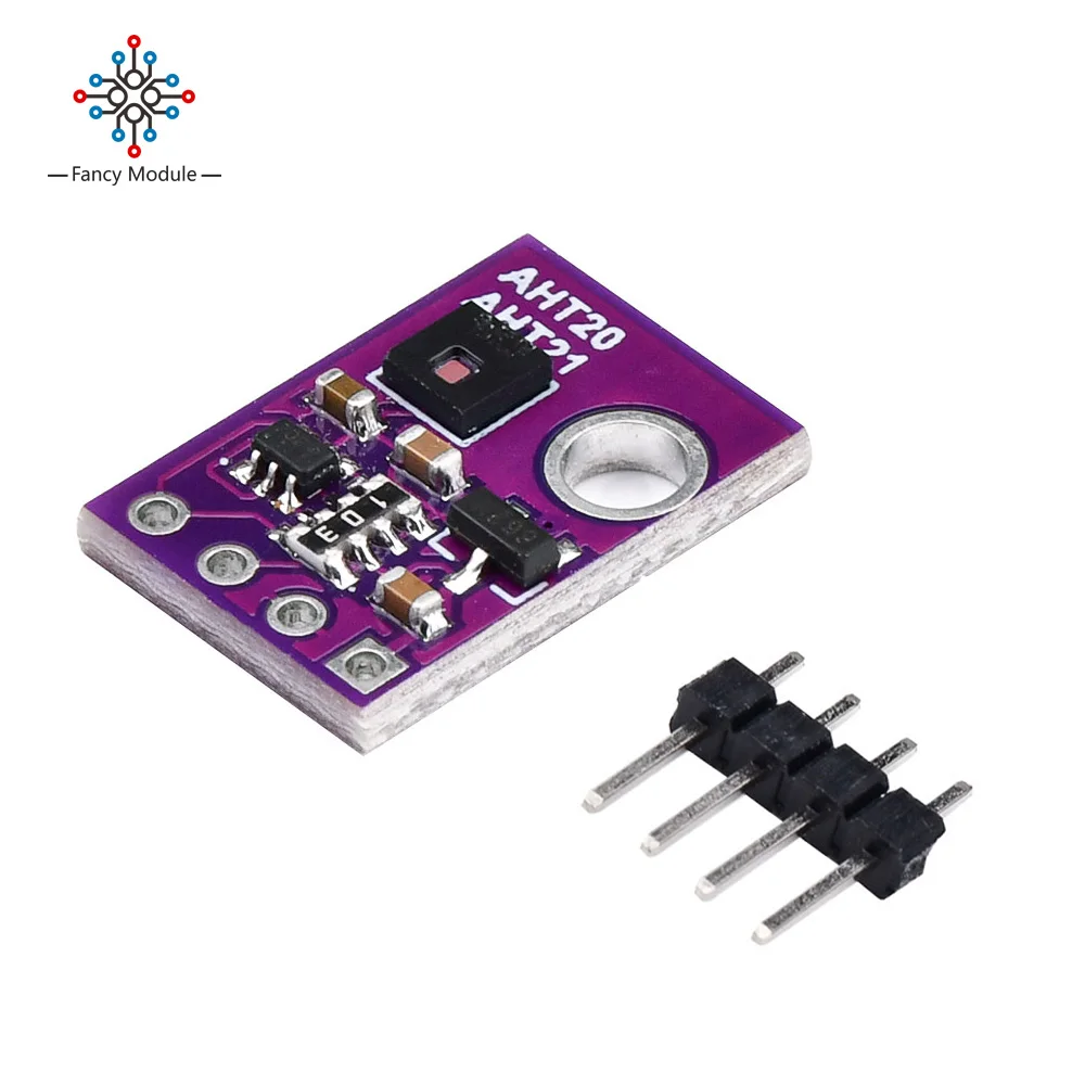 AHT20 AHT21 Temperature Humidity Sensor High Precision Measurement Module For Temperature Humidity Regulation With Pin Header
AHT20 AHT21 Temperature Humidity Sensor High Precision Measurement Module For Temperature Humidity Regulation With Pin Header
