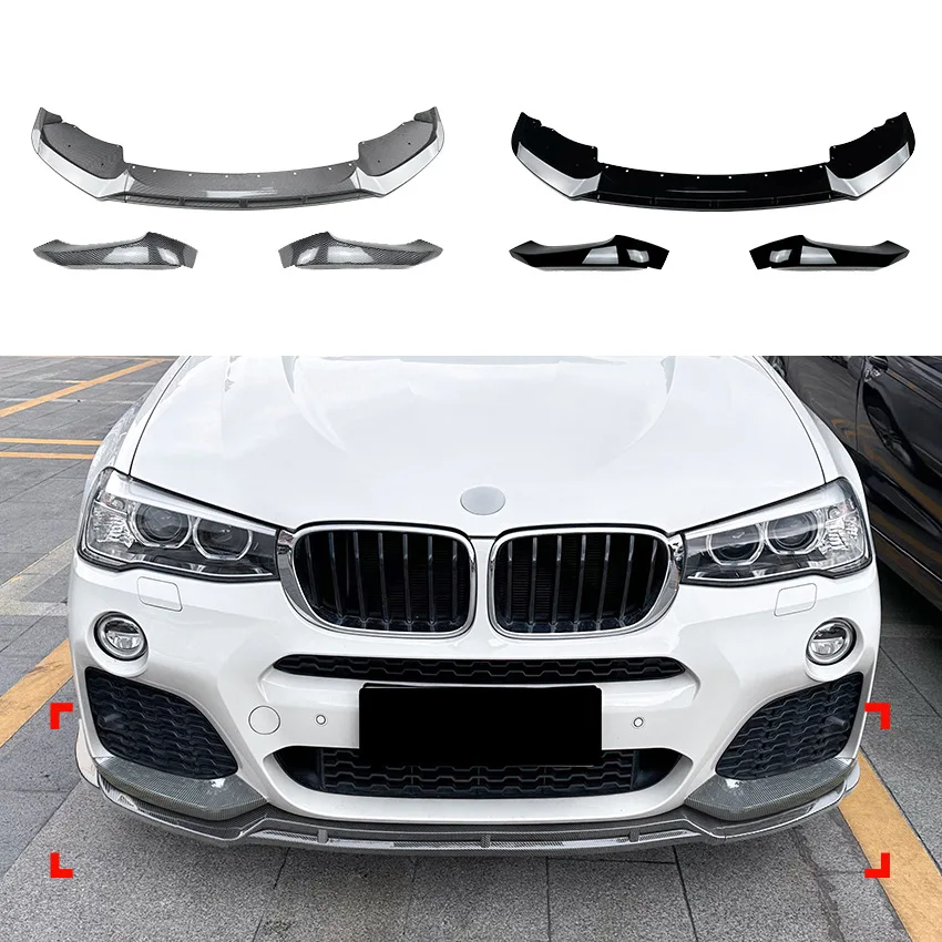 For BMW X3 X4 F25 F26 M Sport 2014 2015 2016 2017 2018 Front Bumper Lip Body Kit Spoiler Splitter Diffuser Gloss Black ABS
For BMW X3 X4 F25 F26 M Sport 2014 2015 2016 2017 2018 Front Bumper Lip Body Kit Spoiler Splitter Diffuser Gloss Black ABS