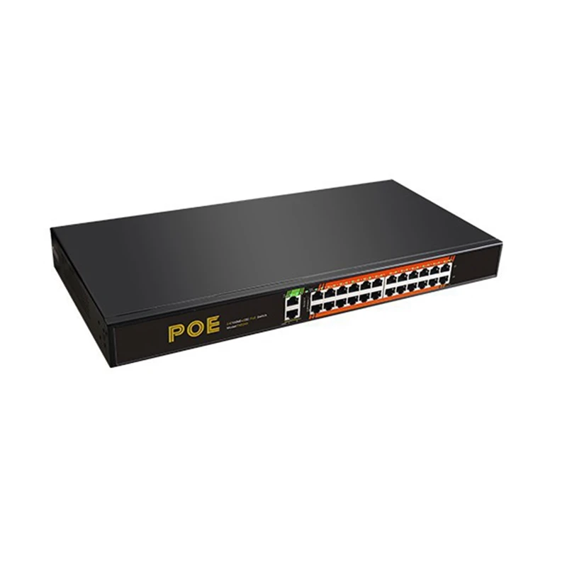 1 Set TXE049 24 100 Gigabit + 2 Electrical Ports POE Gigabit Powered Switch Metal Switch EU Plug
1 Set TXE049 24 100 Gigabit + 2 Electrical Ports POE Gigabit Powered Switch Metal Switch EU Plug