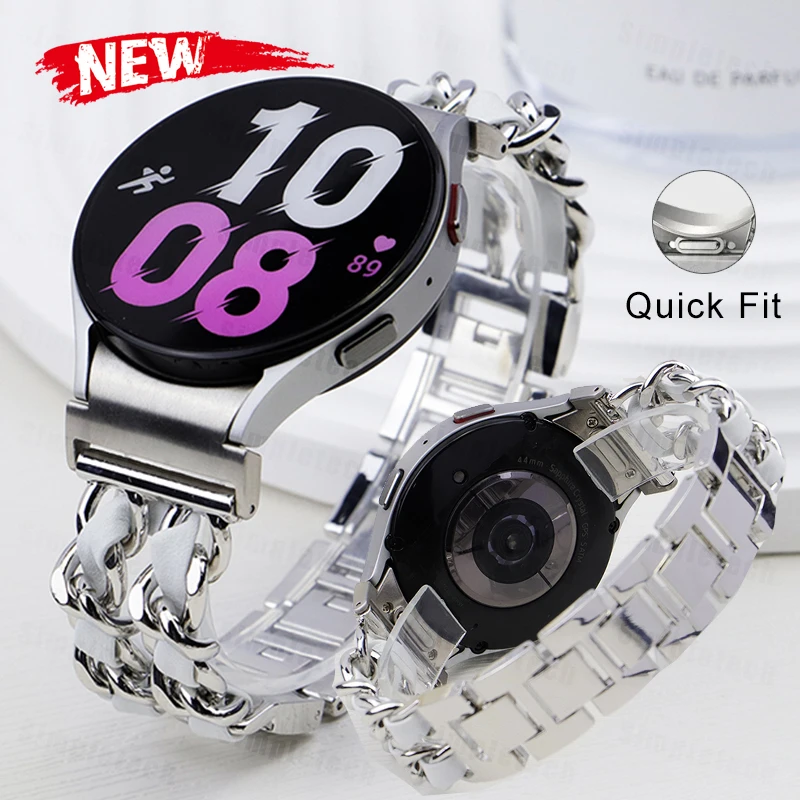 Ремешок кожаный для Samsung Galaxy Watch 6/5/4 40 мм 44 мм 6 4 Classic 43 47 мм 42 46
Ремешок кожаный для Samsung Galaxy Watch 6/5/4 40 мм 44 мм 6 4 Classic 43 47 мм 42 46