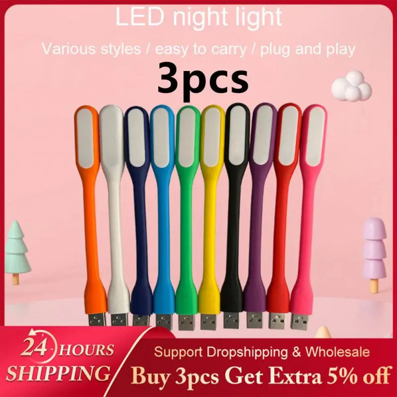 3pcs USB LED Light Portable 5V Mini Lamp Power Bank/computer Night Light Protect Eyesight Reading Light Laptop Desk Book Light
3pcs USB LED Light Portable 5V Mini Lamp Power Bank/computer Night Light Protect Eyesight Reading Light Laptop Desk Book Light