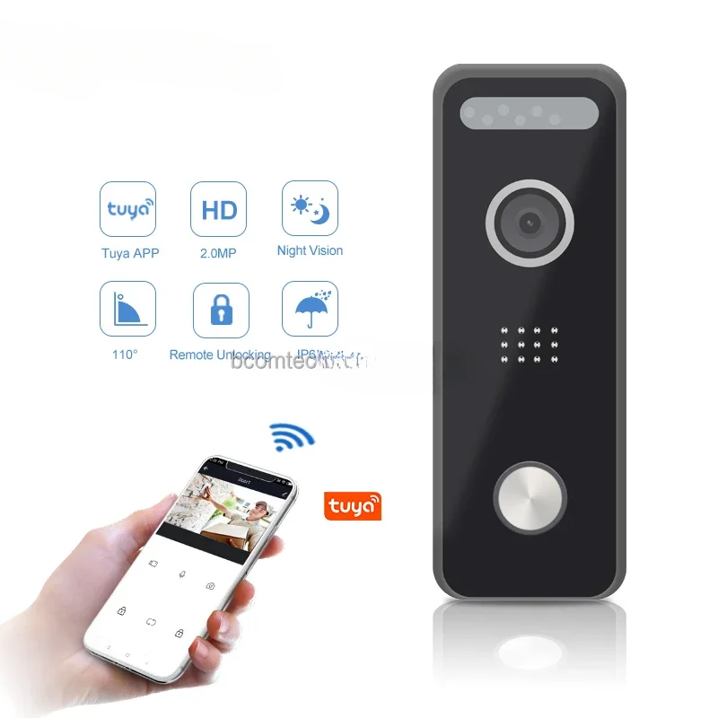 

HD 1080P Wifi Video Doorbell Motion Detection Wireless Weather Resistant Dingdong Ring Door Bell Camera