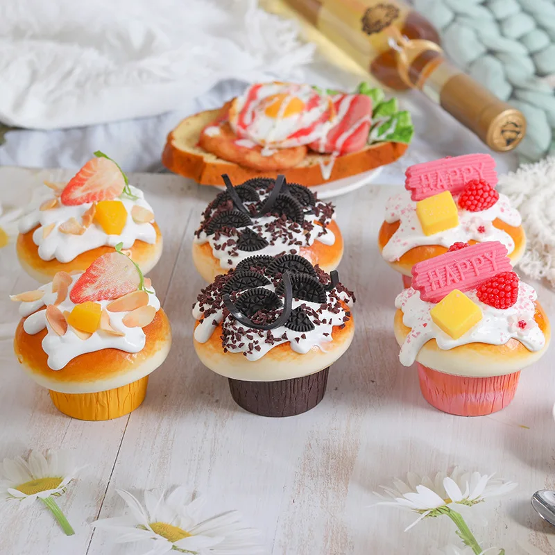 6pcs Simulation Mushroom Cupcake Model Restaurant Display Decoration Home Decoration Mafen Biscuit Cake Soft Food Display Props
6pcs Simulation Mushroom Cupcake Model Restaurant Display Decoration Home Decoration Mafen Biscuit Cake Soft Food Display Props