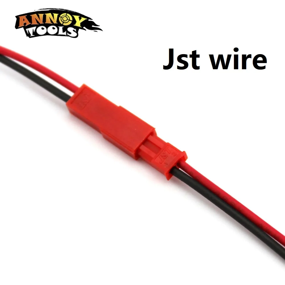 JST plug wire JST Connector Plug Cable Male+Female for RC Battery and 1000mw laser
JST plug wire JST Connector Plug Cable Male+Female for RC Battery and 1000mw laser