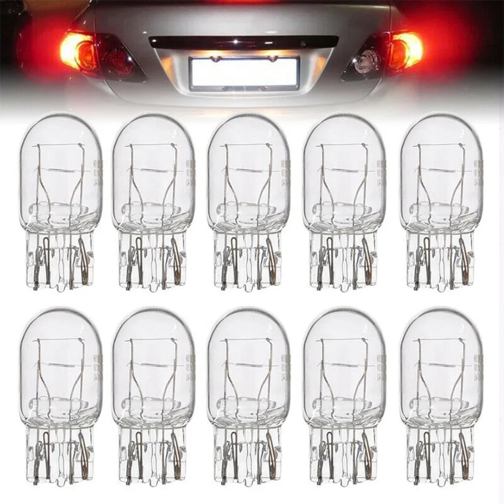 10PCS T20 7443 1891 21/5W Clear Glass Turn-Signal Stop Brake Tail Light Bulbs Tail Lamp Bulbs Tail Lights Replacements
10PCS T20 7443 1891 21/5W Clear Glass Turn-Signal Stop Brake Tail Light Bulbs Tail Lamp Bulbs Tail Lights Replacements