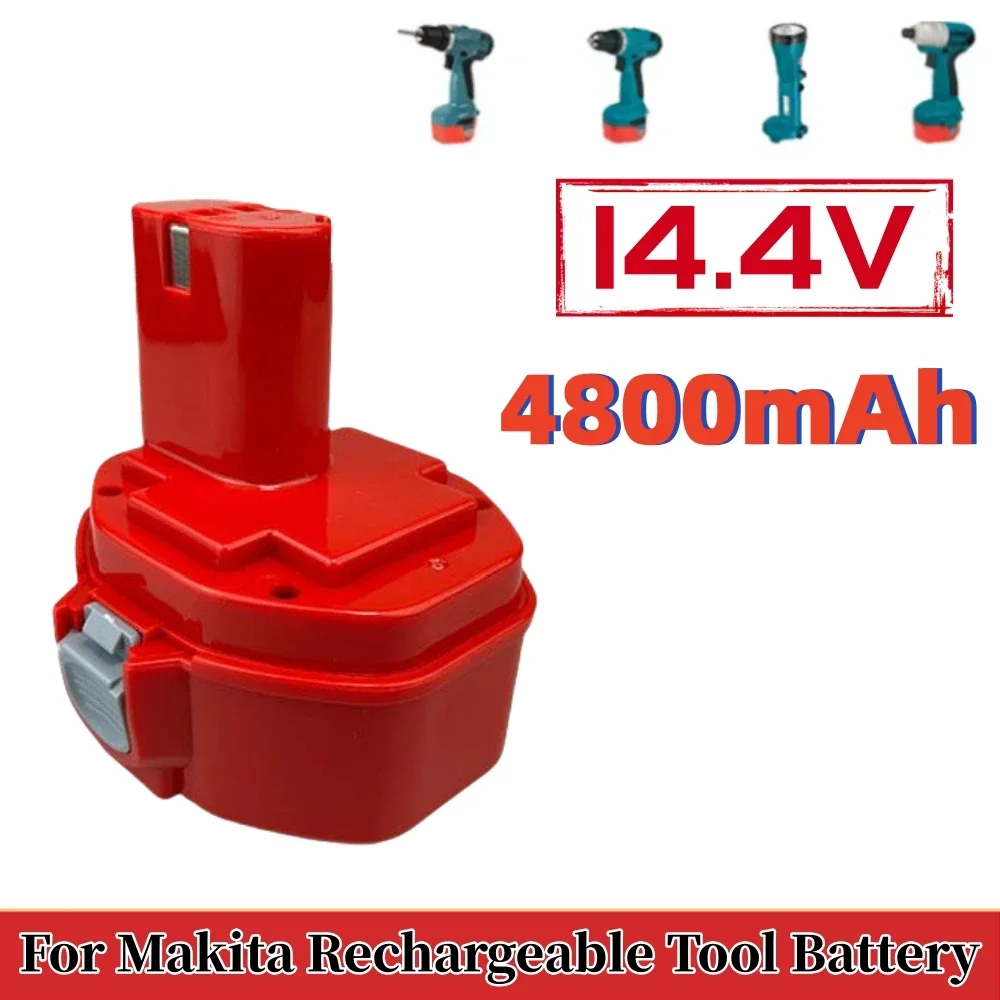 14.4V 4800mAh nickel cadmium rechargeable battery for Makita power tool replacement battery PA14 14221420192600-1628
14.4V 4800mAh nickel cadmium rechargeable battery for Makita power tool replacement battery PA14 14221420192600-1628