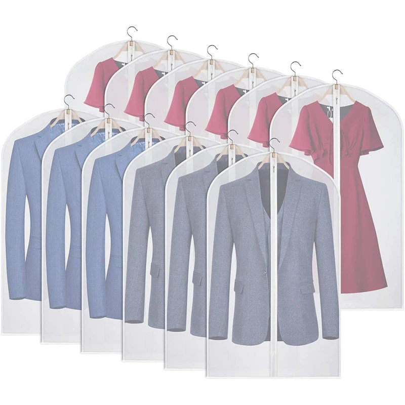 D5 Garment Bags Clothes Covers Protecting Dusts Plastic Garment Bags Hanging Clothes Bags with Zipper for Closet Clothes Storage
D5 Garment Bags Clothes Covers Protecting Dusts Plastic Garment Bags Hanging Clothes Bags with Zipper for Closet Clothes Storage
