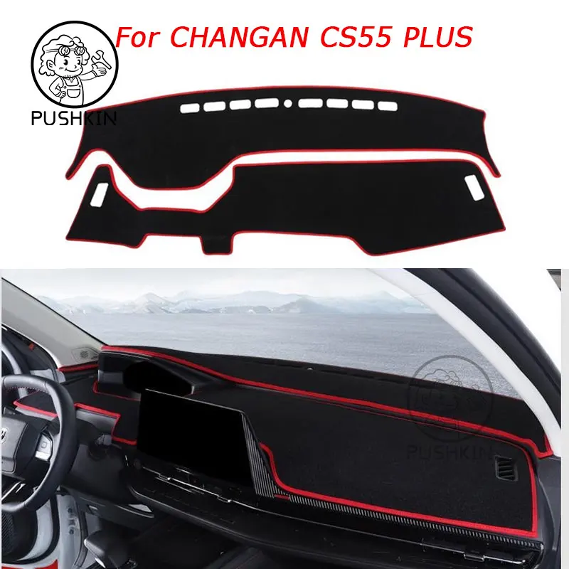 Коврик для приборной панели автомобиля Changan CS55 PLUS 2022 2023, Солнцезащитный коврик, коврик для приборной панели, ковер, анти-УФ аксессуары, защитный коврик
Коврик для приборной панели автомобиля Changan CS55 PLUS 2022 2023, Солнцезащитный коврик, коврик для приборной панели, ковер, анти-УФ аксессуары, защитный коврик