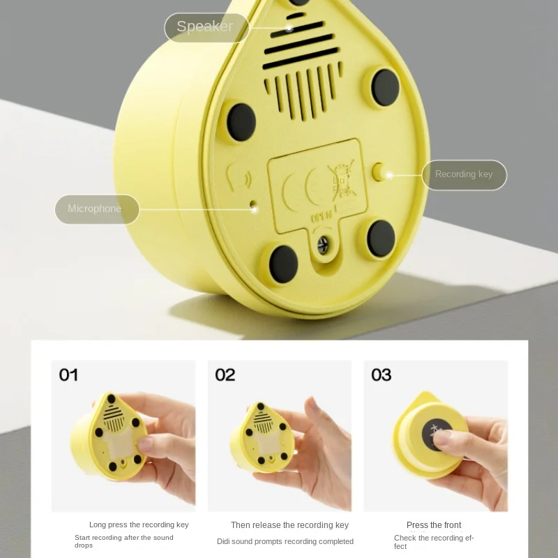 

Dog Button Talk Training Pet Communication Sounding Dog Recording Button Cat Voice Ringer