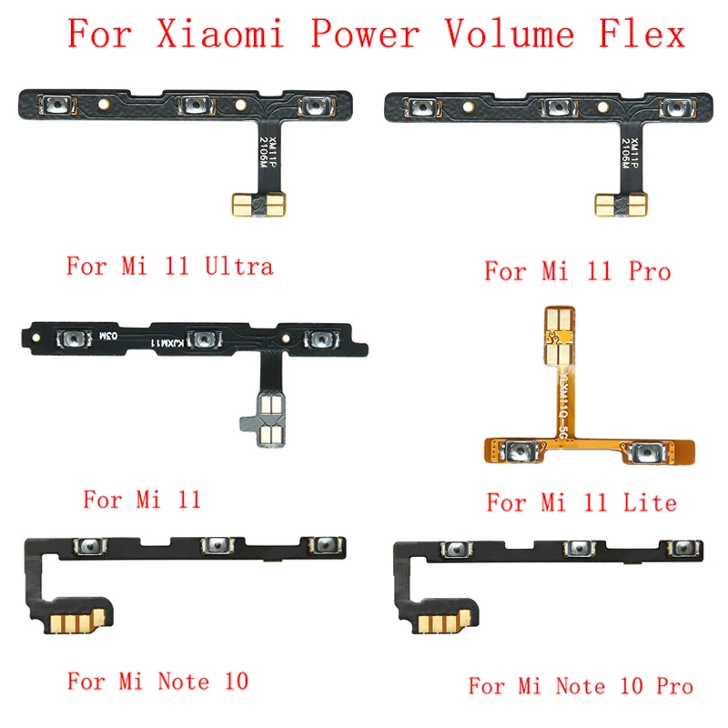 Power Volume Button Flex Cable For Xiaomi Mi 11 11 Ultra 11 Pro 11 Lite Note 10 10 Pro Side Button Flex Cable Repair Parts
Power Volume Button Flex Cable For Xiaomi Mi 11 11 Ultra 11 Pro 11 Lite Note 10 10 Pro Side Button Flex Cable Repair Parts