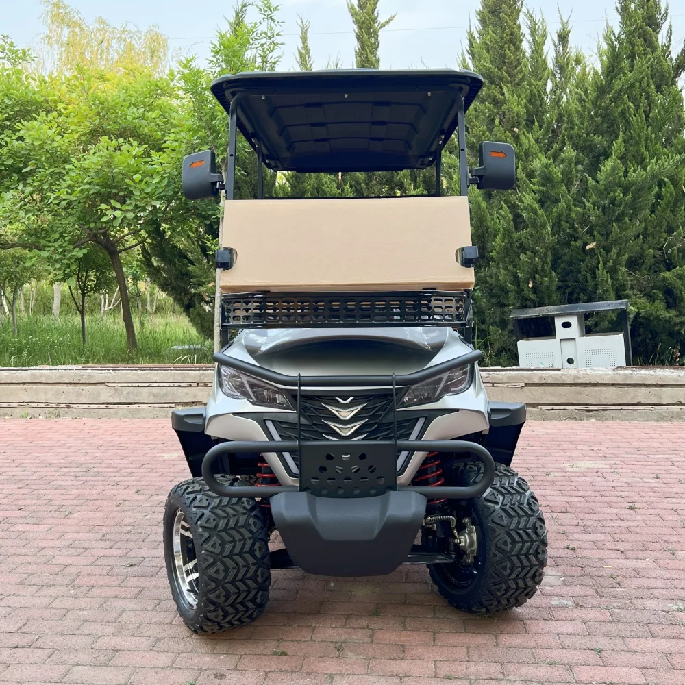 

Cheap Electric Club Car Buggy Off Road Street Legal Electric Golf Cart 48V 72V Lithium Battery Karts Club Car Buggy 4 Seater