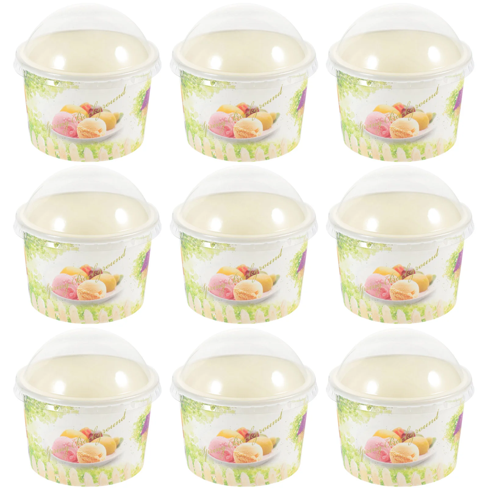 50 Sets Ice Cream Cups Dessert Containers with Lid Disposable for Desserts Paper Bowls Disposable Yogurt Bowl Lidded Cake Bowls
50 Sets Ice Cream Cups Dessert Containers with Lid Disposable for Desserts Paper Bowls Disposable Yogurt Bowl Lidded Cake Bowls