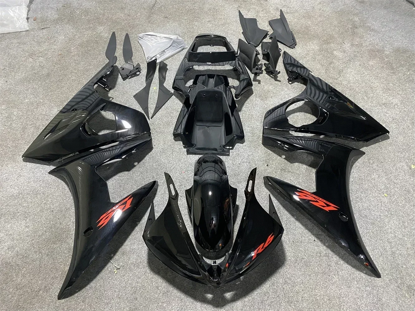 High quality bodywork for R6 fairing kit 2003 2004 2005 black Fit YZF R6 fairings 03 04 05
High quality bodywork for R6 fairing kit 2003 2004 2005 black Fit YZF R6 fairings 03 04 05