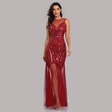2022 spring and summer mesh beaded perspective sexy evening dress wine red round neck sleeveless long ball dress
2022 spring and summer mesh beaded perspective sexy evening dress wine red round neck sleeveless long ball dress
