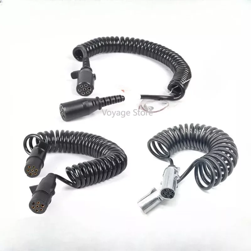 

Suitable for Delong X3000 New M3000 Trailer Connection Wire Spiral Seven-core Wire, Lead Car Seven-hole Wire, Power Supply Cable