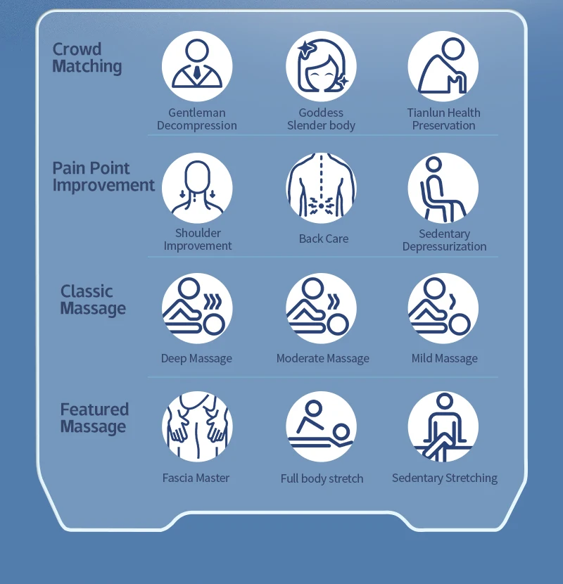 4D AI Music Full Body Airbags Shiatsu Zero Gravity Electric Pedicure Massage Chair Armchair Massage Products