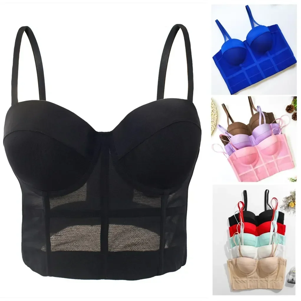 Sexy Strapless Bras Corset Bottoming Bra Women Tube Top Female Crop Push Up Bra Sport Non-Slip Inside No Wire Women's Tube Top
Sexy Strapless Bras Corset Bottoming Bra Women Tube Top Female Crop Push Up Bra Sport Non-Slip Inside No Wire Women's Tube Top