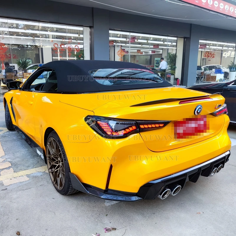 Задний спойлер для крышки багажника Подходит для BMW 4 серии G83 M4 Convertible 19-22 высококачественный материал из углеродного волокна Автомобильная фотосессия
Задний спойлер для крышки багажника Подходит для BMW 4 серии G83 M4 Convertible 19-22 высококачественный материал из углеродного волокна Автомобильная фотосессия
