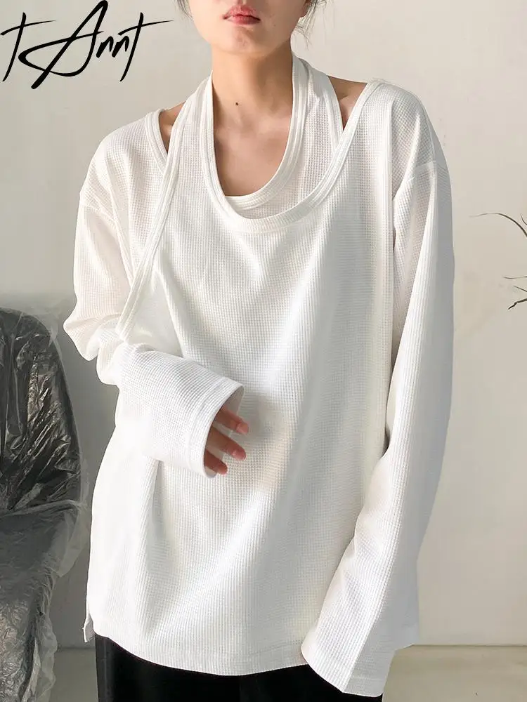 Tannt Women T Shirt Asymmetrical Fake Two Long Sleeves White Long T Shirt Women Irregular White Loose Women T Shirt 2023 New
Tannt Women T Shirt Asymmetrical Fake Two Long Sleeves White Long T Shirt Women Irregular White Loose Women T Shirt 2023 New