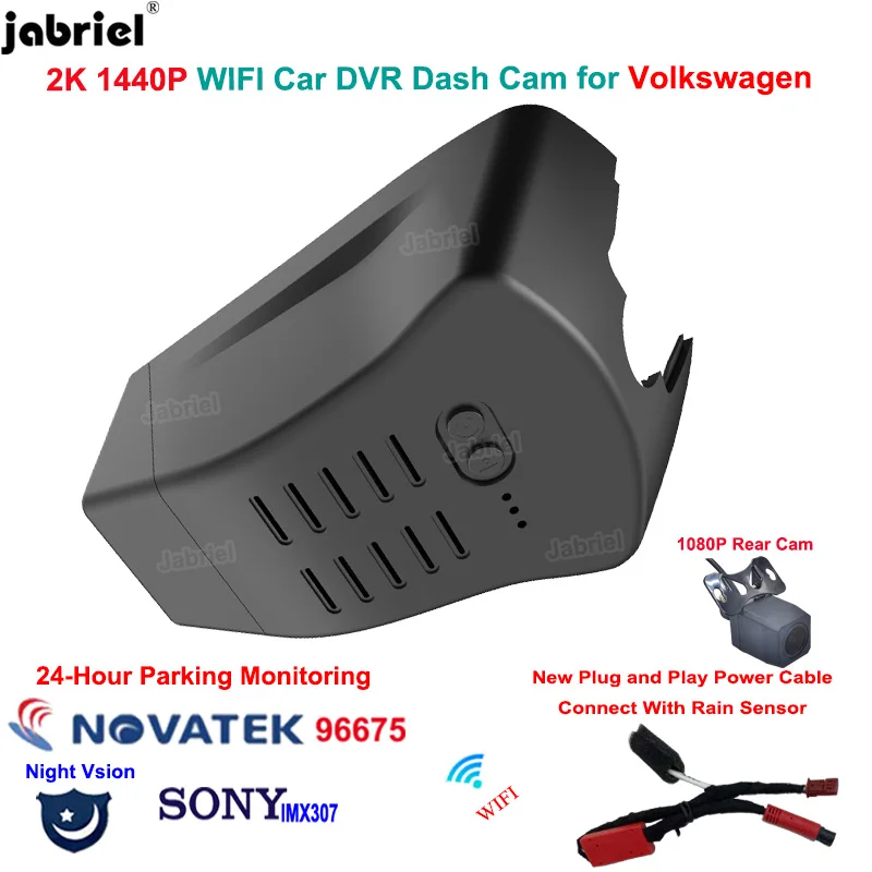 Auto Wifi 2K Car DVR Dash Cam Front and Rear Camera 1440P Driving Recorder 24H Car Cameras for 2022 2023 2024 Volvo XC90 B5 B6
Auto Wifi 2K Car DVR Dash Cam Front and Rear Camera 1440P Driving Recorder 24H Car Cameras for 2022 2023 2024 Volvo XC90 B5 B6