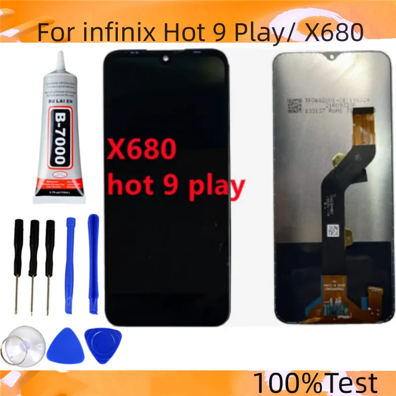100% протестированный ЖК-дисплей для infinix Hot 9 Play X680 X680B, ЖК-дисплей с сенсорным дигитайзером в сборе для дисплея Infinix X680
100% протестированный ЖК-дисплей для infinix Hot 9 Play X680 X680B, ЖК-дисплей с сенсорным дигитайзером в сборе для дисплея Infinix X680