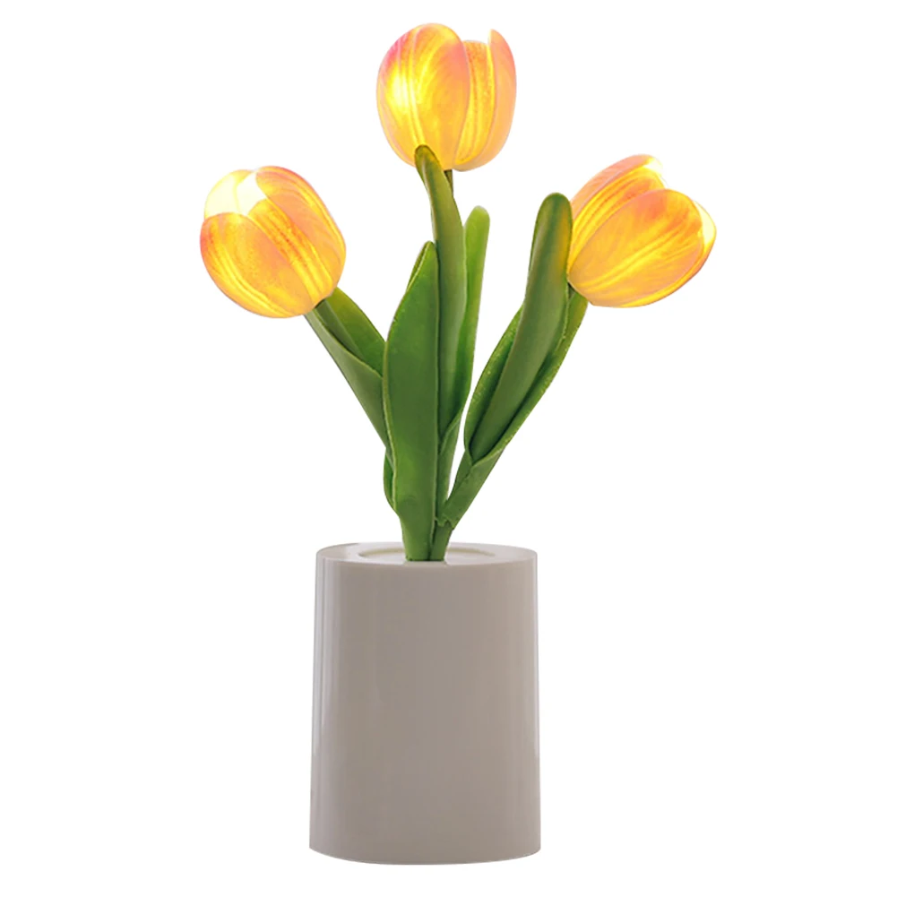 Romantic Tulips Artificial Flowers Light Battery Operated Tulip LED Night Light Bedside Atmosphere Light for Indoor Decor Gifts
Romantic Tulips Artificial Flowers Light Battery Operated Tulip LED Night Light Bedside Atmosphere Light for Indoor Decor Gifts