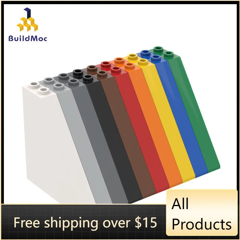 10PCS High-Tech Assemble Particle 30249 1x6x5 Slope Brick Building Blocks Kit Replaceable Part Toy For Children Gifts
10PCS High-Tech Assemble Particle 30249 1x6x5 Slope Brick Building Blocks Kit Replaceable Part Toy For Children Gifts