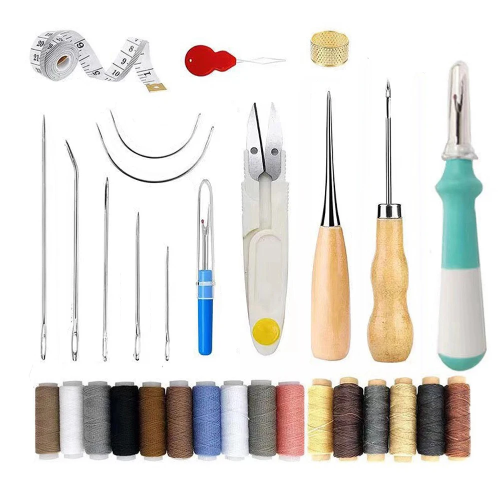 Lingzhan Leather Art Tool Making Bag Leather Hand Sewing Tool Set Great for Custom Leather Works DIY Promotion
Lingzhan Leather Art Tool Making Bag Leather Hand Sewing Tool Set Great for Custom Leather Works DIY Promotion