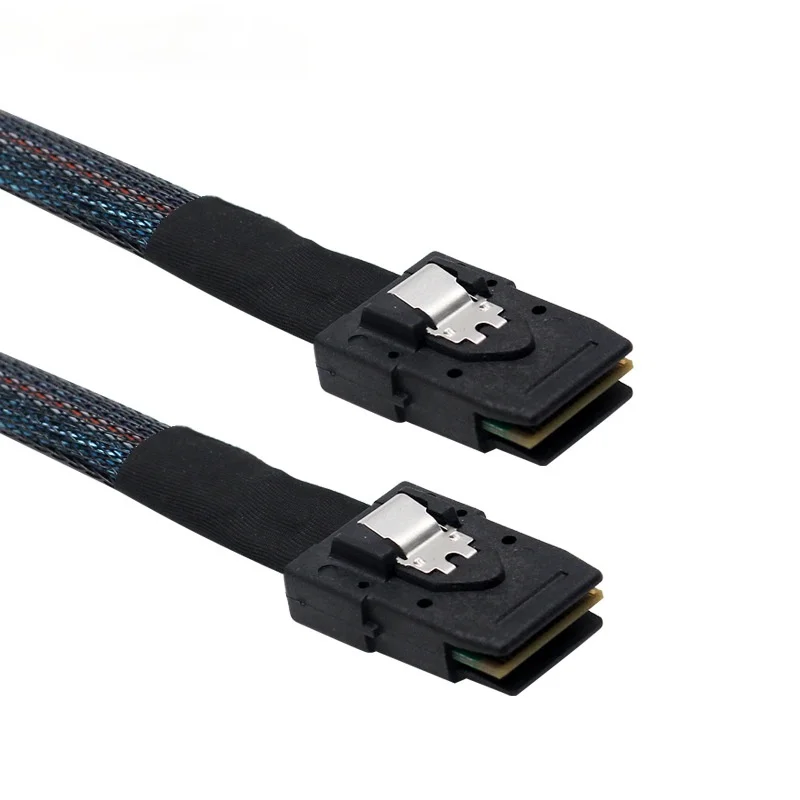 

80cm Internal Mini SAS 36Pin SFF-8087 To Mini SAS 36pin SFF-8087 Server Hard Disk Raid Data Cable for Controller To Backplane