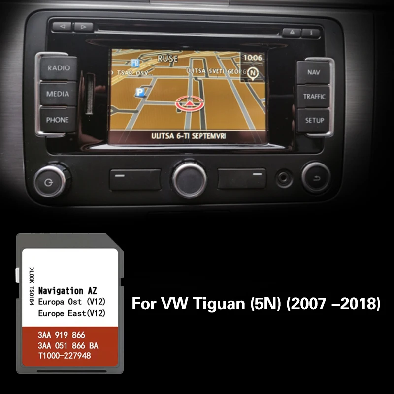 For VW Tiguan (5N) (2007 -2018) Map Cover Montenegro Moldova Czech SD MEMORY Flash Card
For VW Tiguan (5N) (2007 -2018) Map Cover Montenegro Moldova Czech SD MEMORY Flash Card