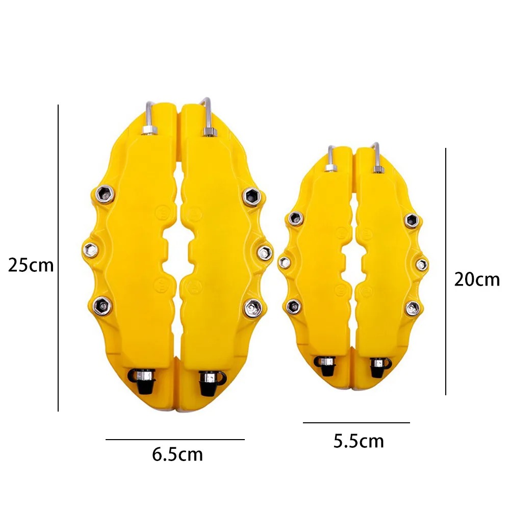 4pcs Medium & Small Caliper Cover Front & Rear Caliper Universal Tire Kits Fits 14-17 Inch Car Wheels Accessories
4pcs Medium & Small Caliper Cover Front & Rear Caliper Universal Tire Kits Fits 14-17 Inch Car Wheels Accessories