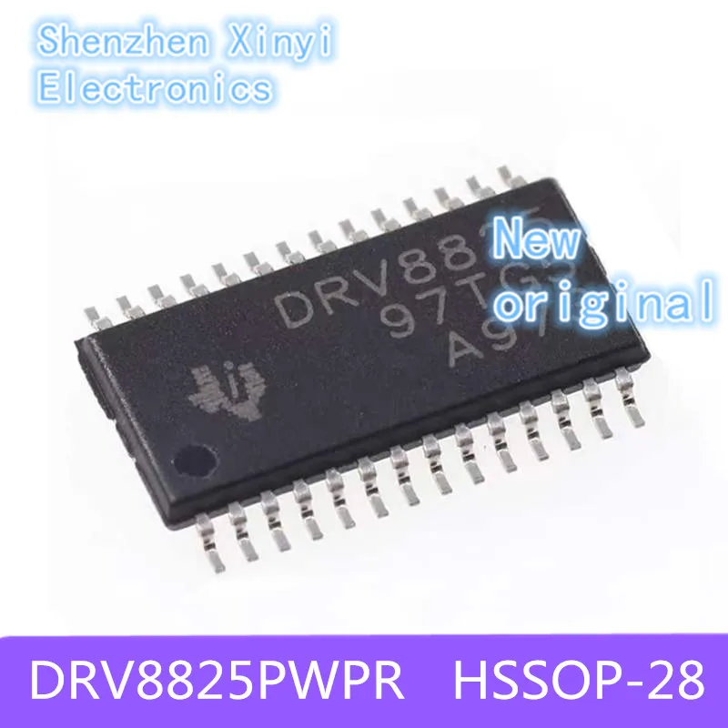Совершенно новый и оригинальный DRV8825 DRV8825PWP DRV8825PWPR HSSOP-28 2,5 А биполярный Драйвер шагового двигателя 
Совершенно новый и оригинальный DRV8825 DRV8825PWP DRV8825PWPR HSSOP-28 2,5 А биполярный Драйвер шагового двигателя