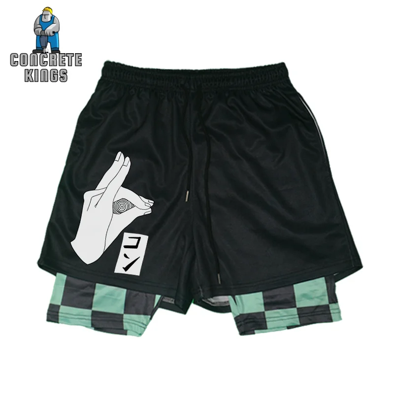 Anime Shorts Men Chainsaw Man Manga Print 2 In 1 Quick Dry Mesh Gym Shorts Summer Workout Fitness Performance Sports Short Pants
Anime Shorts Men Chainsaw Man Manga Print 2 In 1 Quick Dry Mesh Gym Shorts Summer Workout Fitness Performance Sports Short Pants