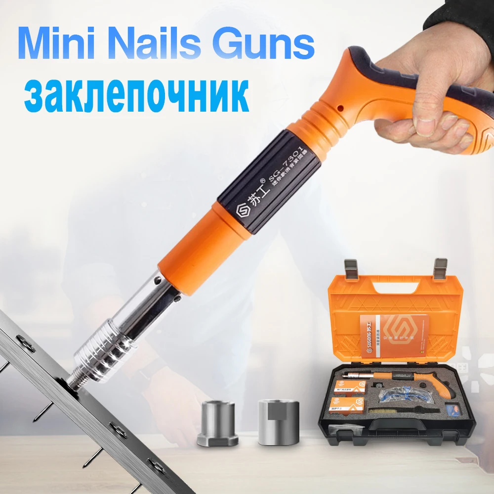 Mini Steel Nail Rivet Gun Tool Set Manual Metalworking for Cordless Ceiling,Concrete Wall,Anchor Wire Slotting Device Nail Gun
Mini Steel Nail Rivet Gun Tool Set Manual Metalworking for Cordless Ceiling,Concrete Wall,Anchor Wire Slotting Device Nail Gun